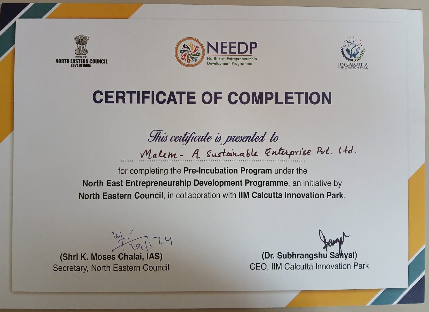 Certificate 5